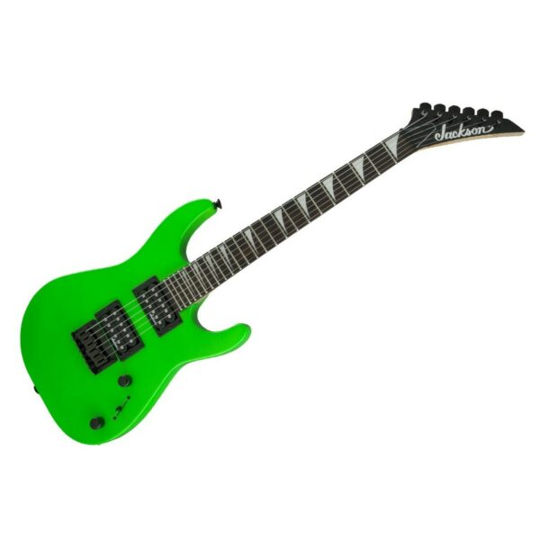 jackson js1x dinky minion am neon green guitare electrique side4