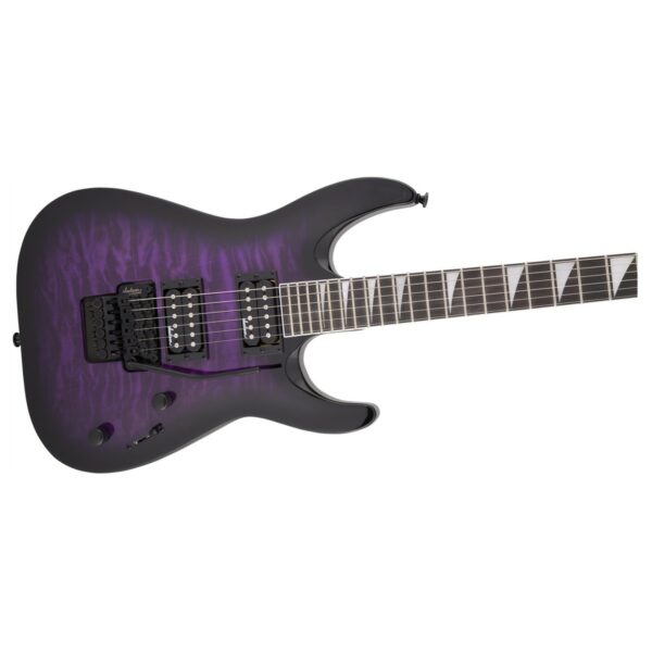 jackson js32q dka dinky trans purple burst guitare electrique side3