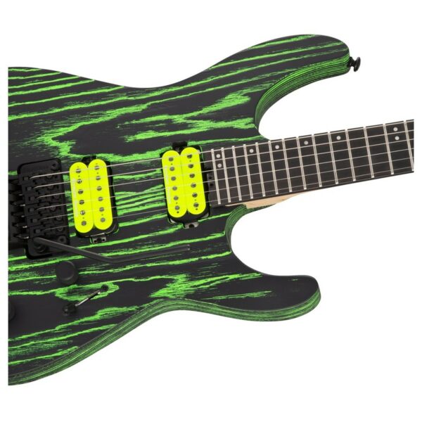 jackson pro dk2 dinky green glow guitare electrique side3