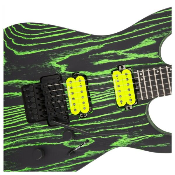 jackson pro dk2 dinky green glow guitare electrique side4