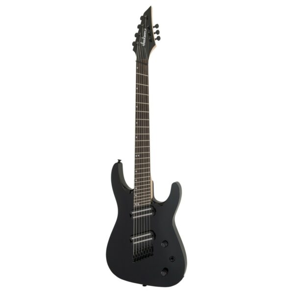 jackson x series dinky arch top dkaf7 ms multi scale gloss black guitare electrique side3