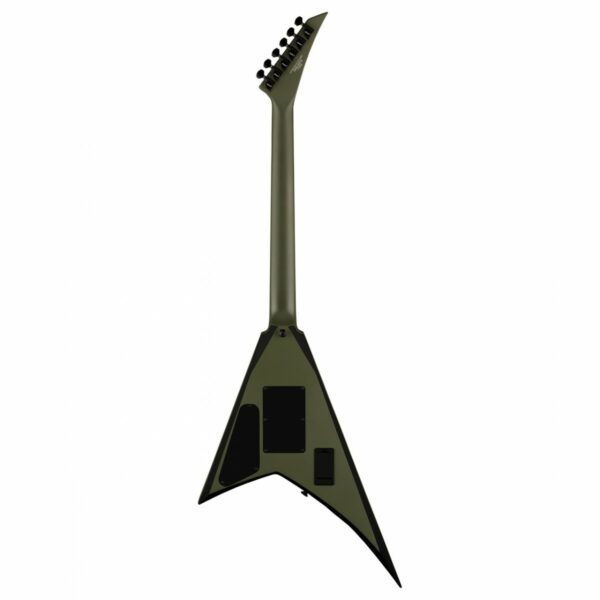jackson x series rhoads rrx24 matte army drab with black bevels guitare electrique side2