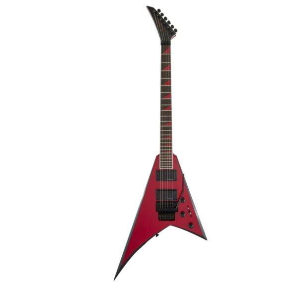jackson x series rhoads rrx24 red with black bevels guitare electrique