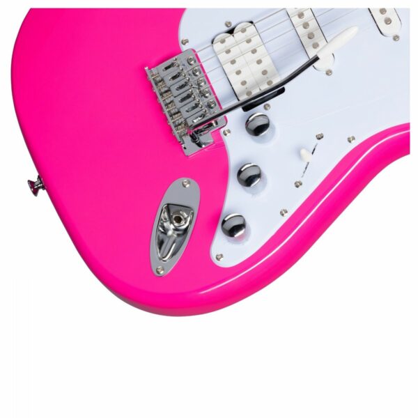 kramer focus vt 211s hot pink guitare electrique side4