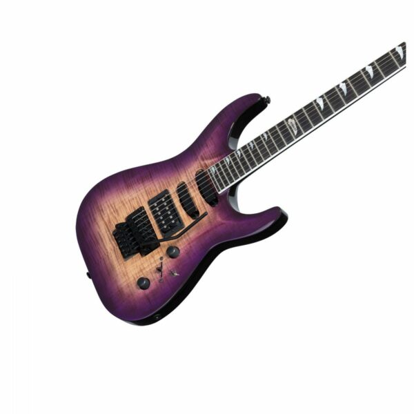 kramer sm 1 figured royal purple perimeter guitare electrique side4