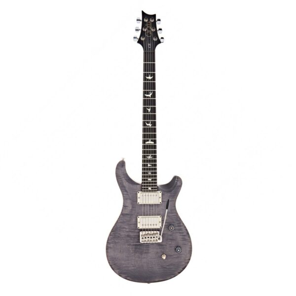 prs ce24 57 08s ebony fingerboard satin faded grey black 0356561 guitare electrique
