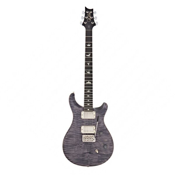 prs ce24 57 08s ebony fingerboard satin faded grey black 0356562 guitare electrique