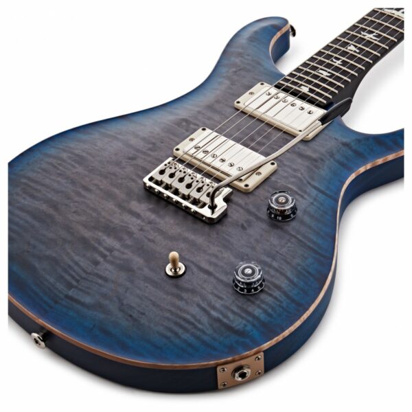 prs ce24 ebony fb 57 08s satin faded grey black blue burst 0358375 guitare electrique side2