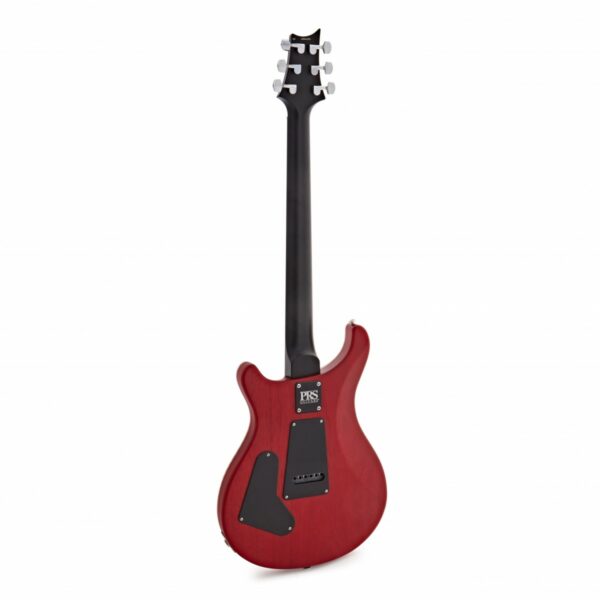 prs ce24 ebony fb 57 08s satin faded grey blk cherry burst 0356551 guitare electrique side3