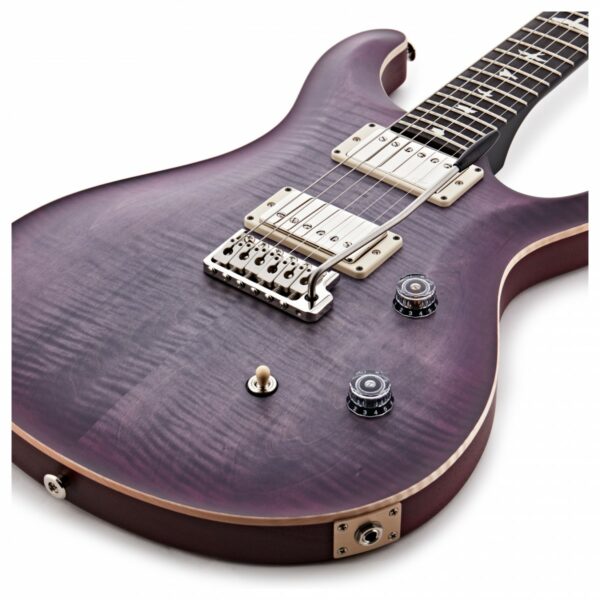prs ce24 ebony fb 57 08s satin grey black purpleburst 0357661 guitare electrique side2