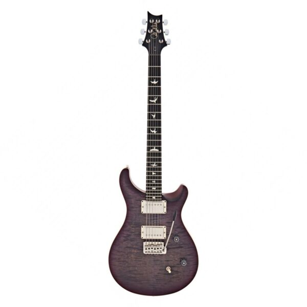 prs ce24 ebony fb 57 08s satin grey black purpleburst 0357662 guitare electrique