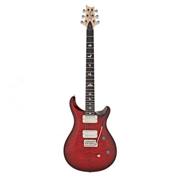 prs ce24 ebony fretboard 57 08s fire red burst 0357972 guitare electrique
