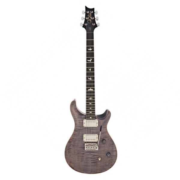 prs ce24 ebony fretboard 57 08s satin faded grey black 0358377 guitare electrique