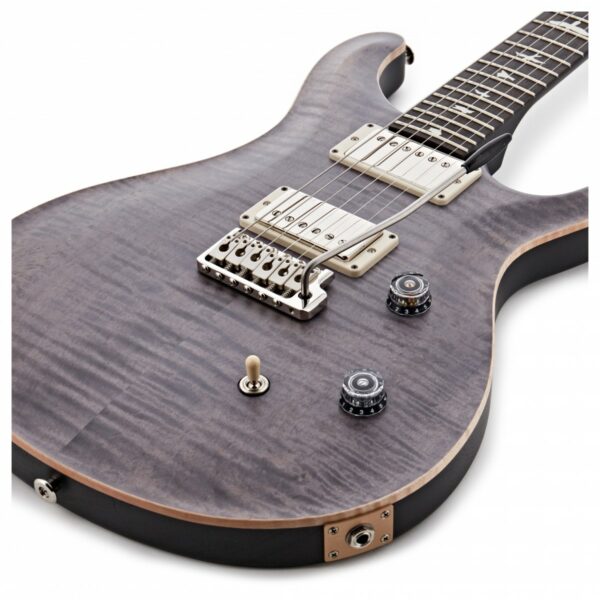 prs ce24 ebony fretboard 57 08s satin faded grey black 0358377 guitare electrique side2