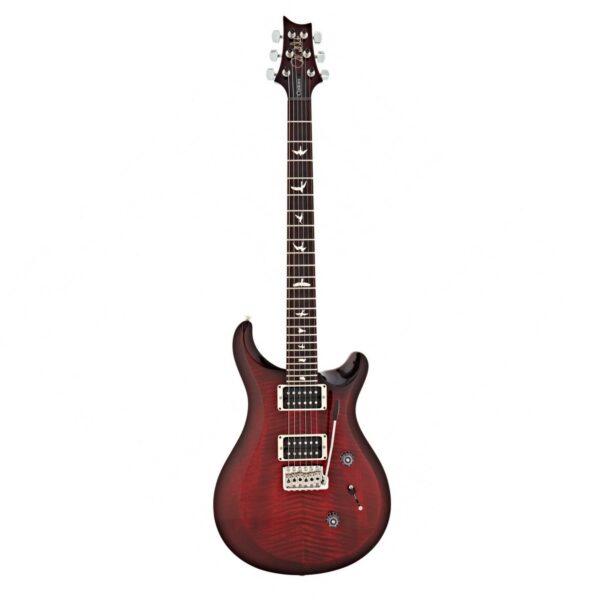 prs s2 custom 24 fire red burst 2063928 guitare electrique