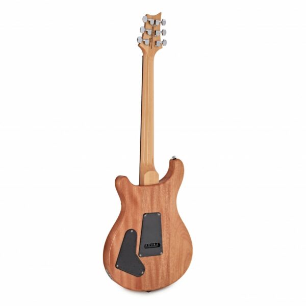 prs se custom 22 semi hollow santana yellow guitare electrique side3