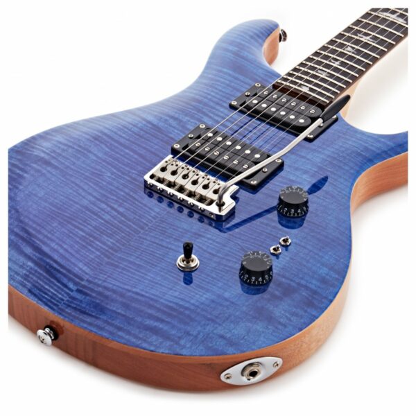 prs se custom 24 08 faded blue guitare electrique side2