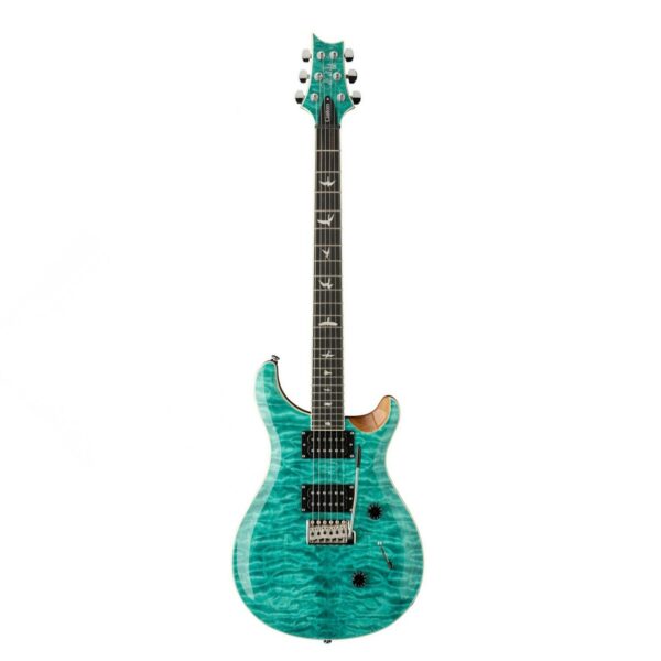prs se custom 24 quilt turquoise guitare electrique