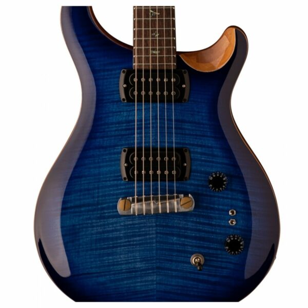 prs se pauls guitar faded blue guitare electrique side4