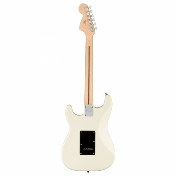 squier affinity stratocaster hh lrl olympic white guitare electrique side2