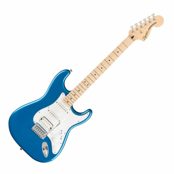 squier affinity stratocaster hss pack mn lake placid blue guitare electrique side3