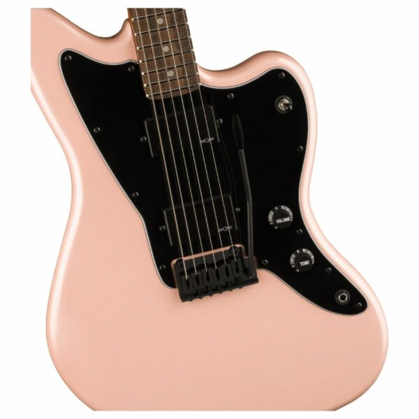 squier contemporary active jazzmaster hh shell pink pearl guitare electrique side3