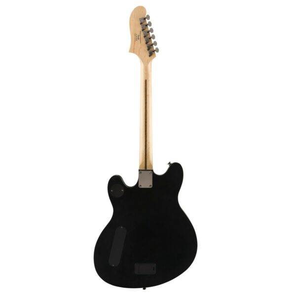 squier contemporary active starcaster maple fingerboard flat black guitare electrique side2