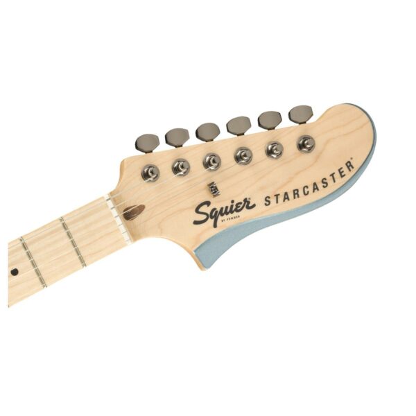 squier contemporary active starcaster maple fingerboard flat black guitare electrique side4