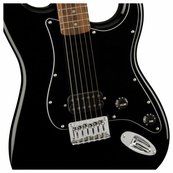 squier fsr affinity stratocaster h ht pickguard noir noir guitare electrique side3