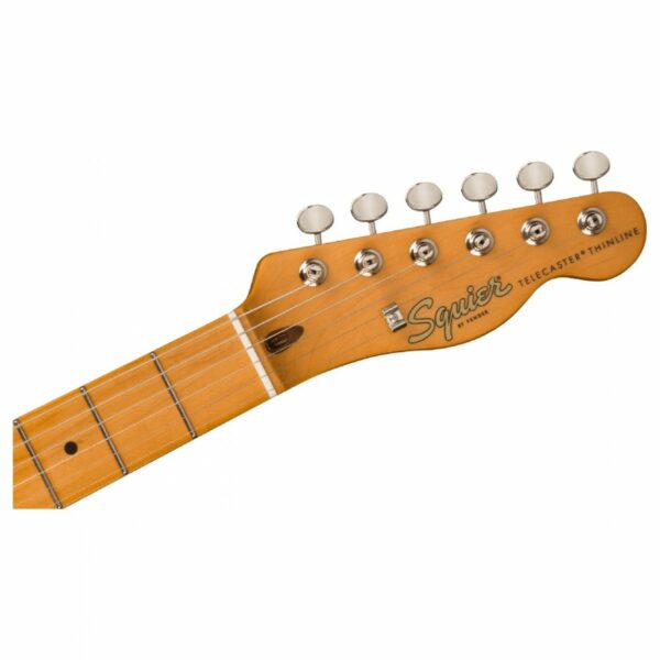 squier fsr classic vibe 60s telecaster thinline aztec gold guitare electrique side4