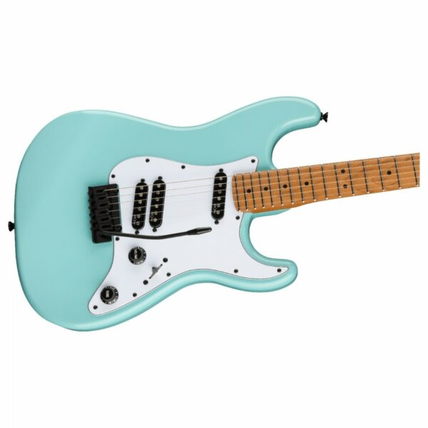 squier fsr contemporary stratocaster rmn daphne blue guitare electrique side4