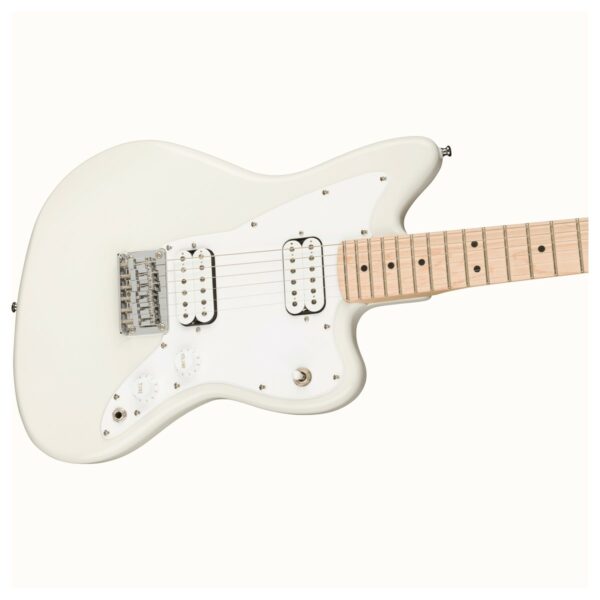 squier mini jazzmaster hh mn olympic white guitare electrique side3