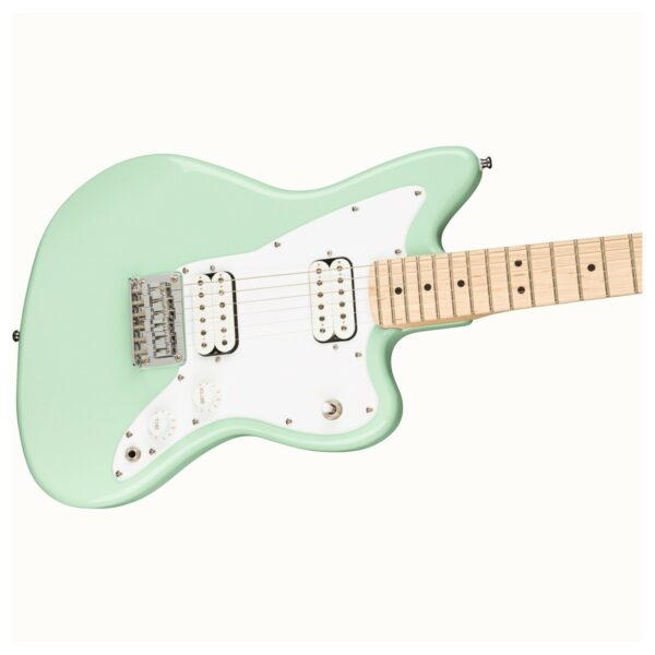 squier mini jazzmaster hh mn surf green guitare electrique side3