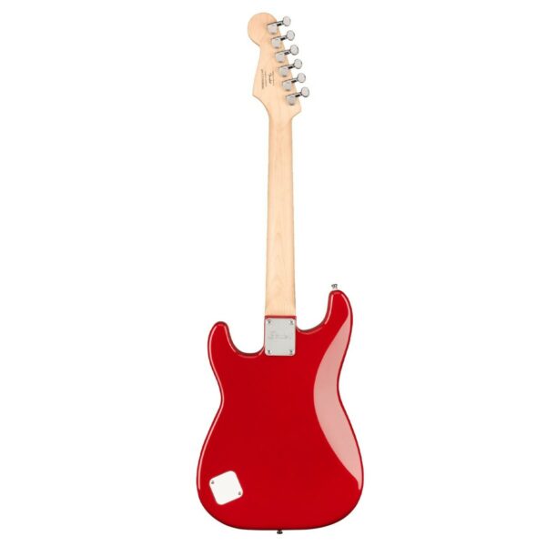squier mini stratocaster 3 4 size dakota red guitare electrique side2