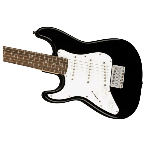 squier mini stratocaster lh lrl black guitare electrique gaucher side3