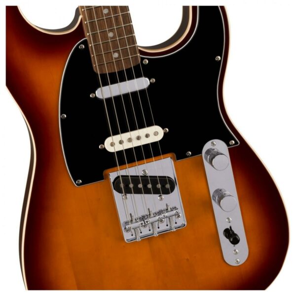 squier paranormal custom nashville stratocaster chocolate 2c sunburst guitare electrique side4