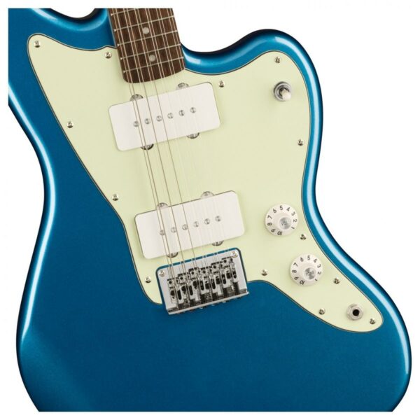 squier paranormal jazzmaster xii lake placid blue guitare electrique side4