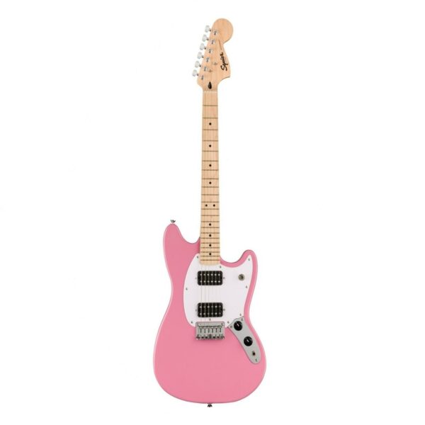squier sonic mustang hh mn flash pink guitare electrique