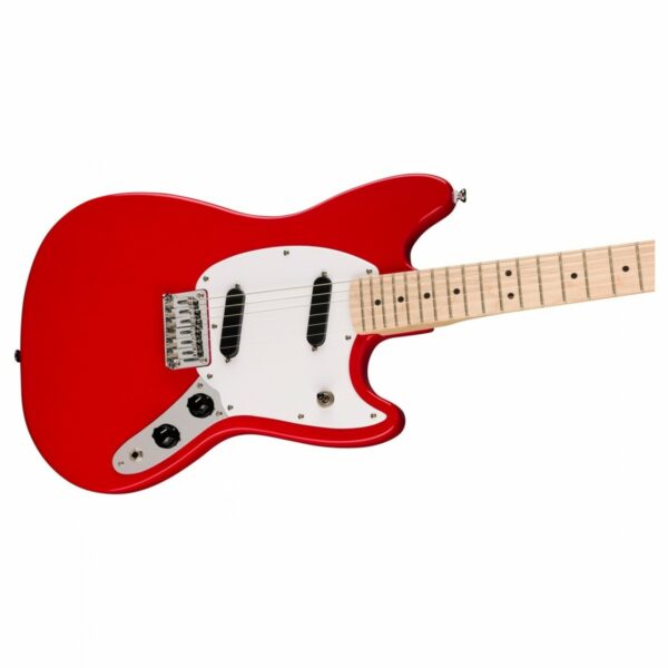 squier sonic mustang mn torino red guitare electrique side3