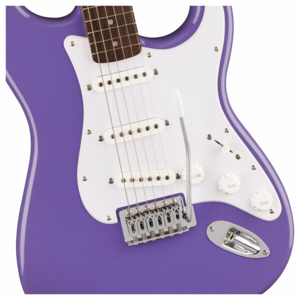 squier sonic stratocaster lrl ultraviolet guitare electrique side4