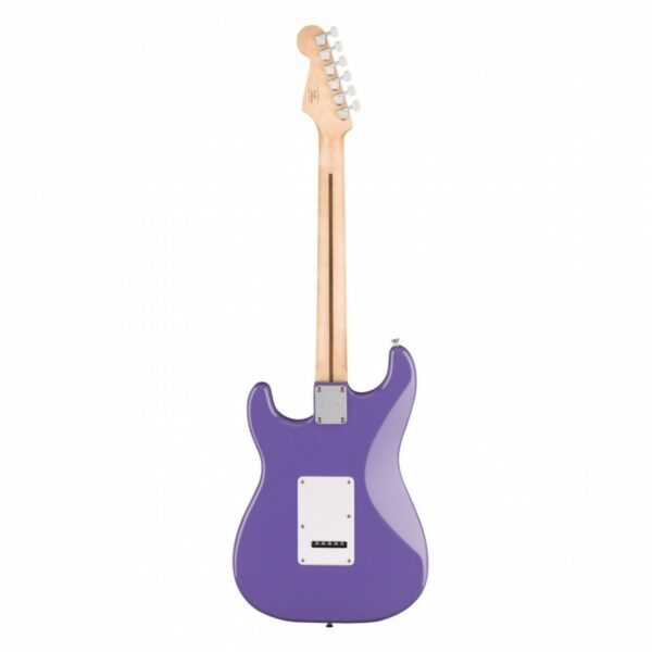 squier sonic stratocaster lrl ultraviolet w gig bag accesory pack guitare electrique side3