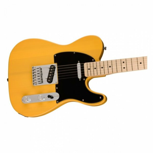 squier sonic telecaster butterscotch blonde w gig bag accesory pack guitare electrique side4