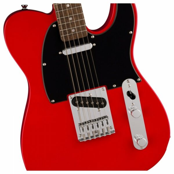 squier sonic telecaster lrl torino red guitare electrique side3
