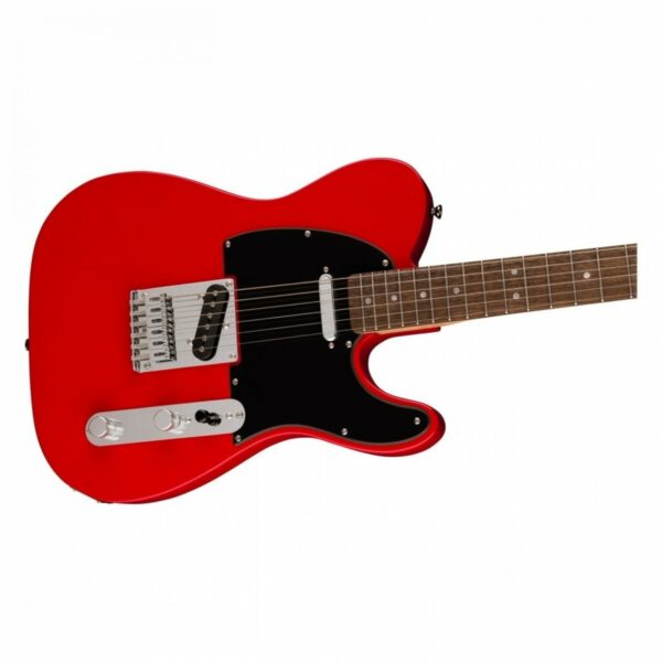 squier sonic telecaster lrl torino red w gig bag accesory pack guitare electrique side4