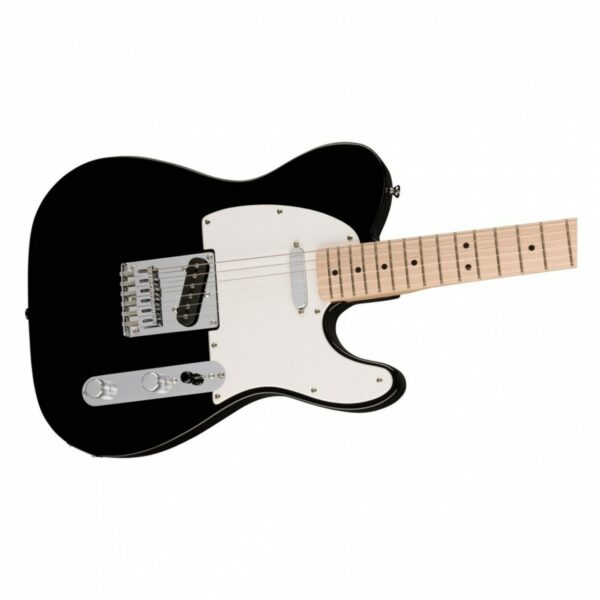 squier sonic telecaster mn black w gig bag accesory pack guitare electrique side4