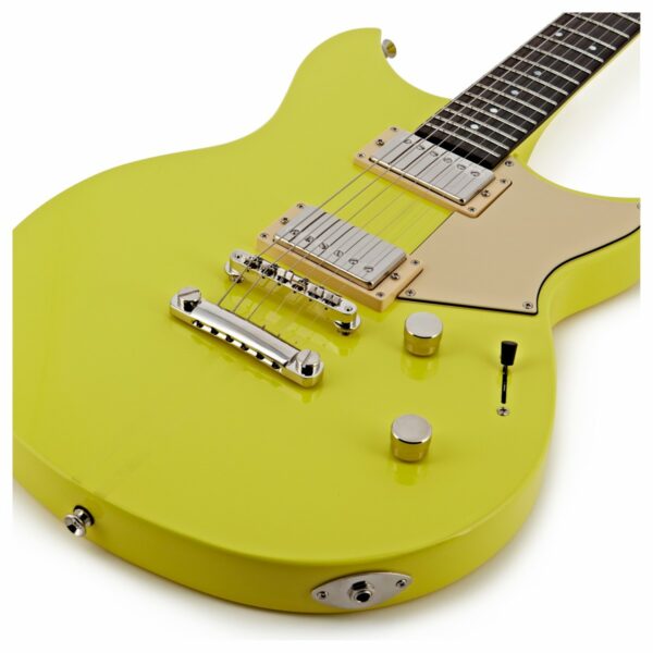 yamaha revstar element rse20 neon yellow guitare electrique side2
